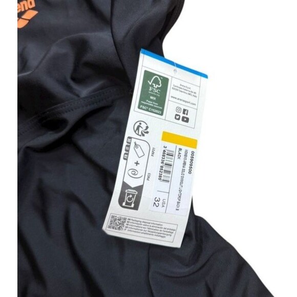 ARENA Womens Size 32 Standard Performance Swimsuit Light Drop Back B Competition - Picture 3 of 5